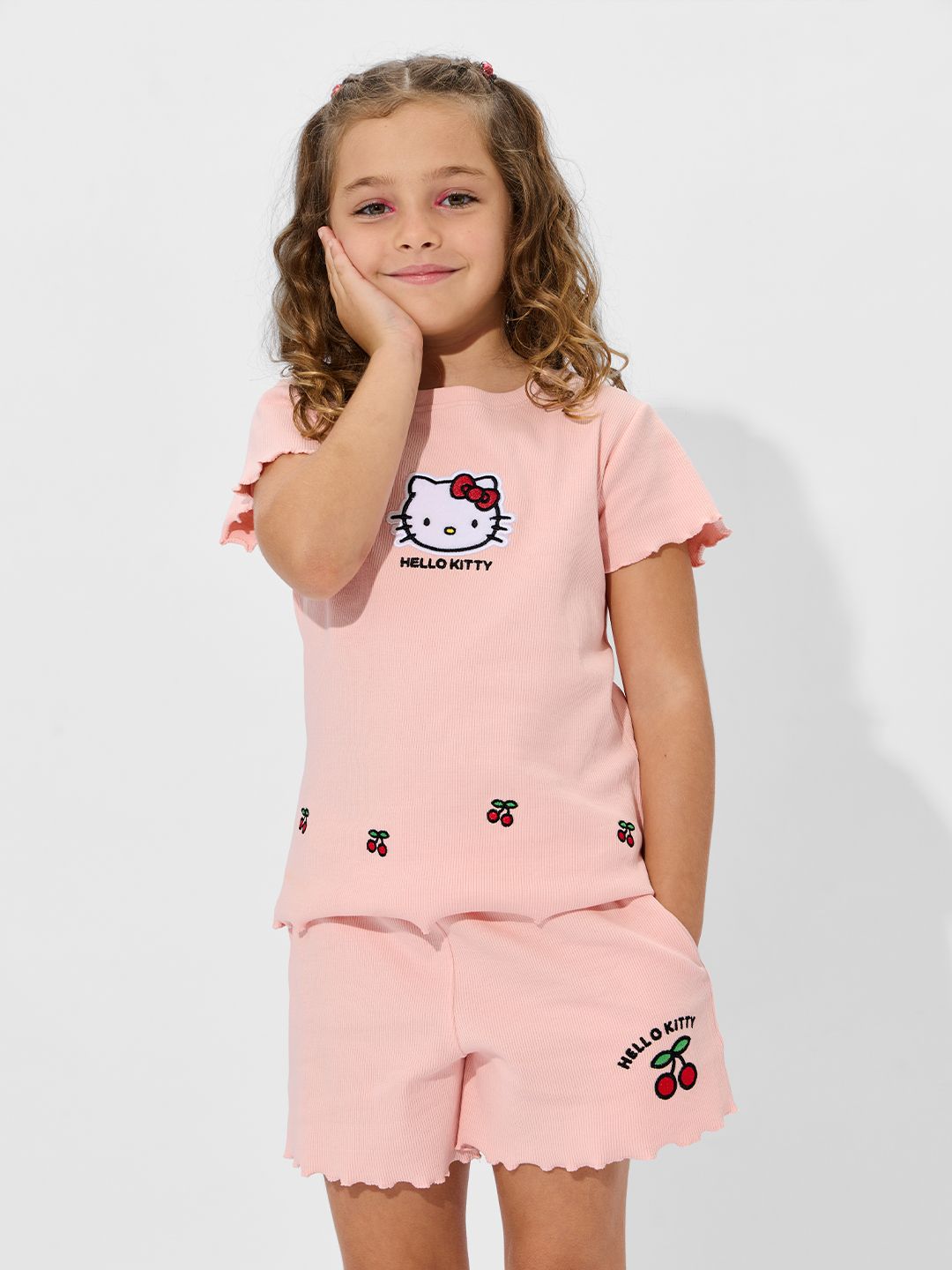 Hello Kitty: Cheery Set Girls Cotton Co-ord Sets Online